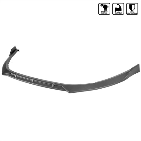Spec-D Tuning FRONT BUMPER LIP (DOES NOT FIT HYBRID MODELS) - MATTE BLACK LPF-OPM14BK-PQ